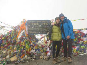 Mark and Ellen at Thorong La