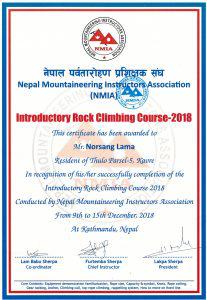 Basic Rock climbing