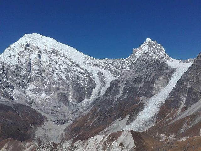 Langtang Lirung and Yubra Himal