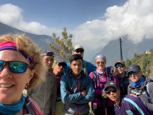 Trekking group