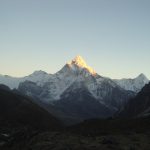 Sunset on Mt. Ama Dablam.