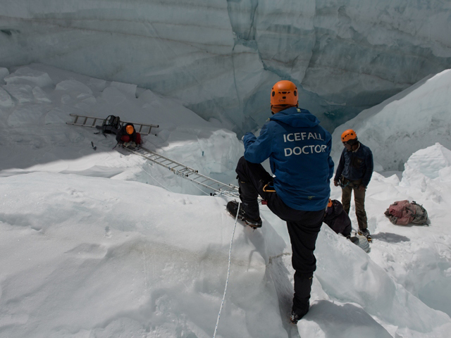 Khumbu icefall