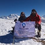 Mera Peak summit (6470m).