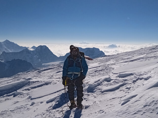 Mera glacier walk