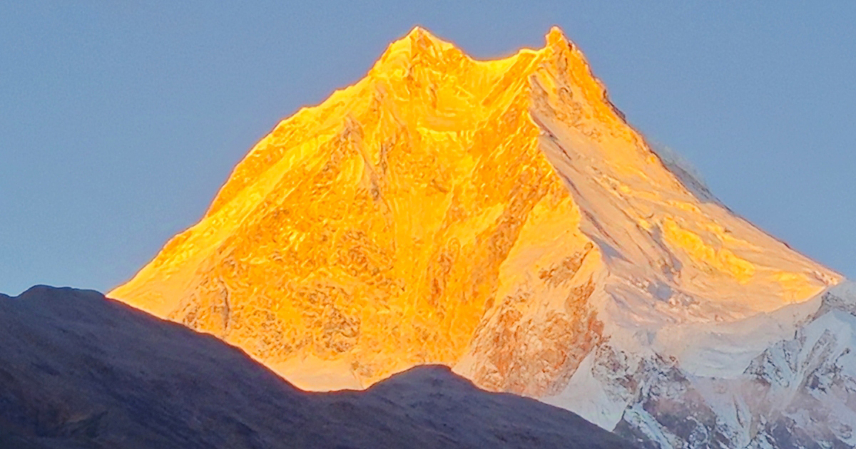 Mountain Manaslu