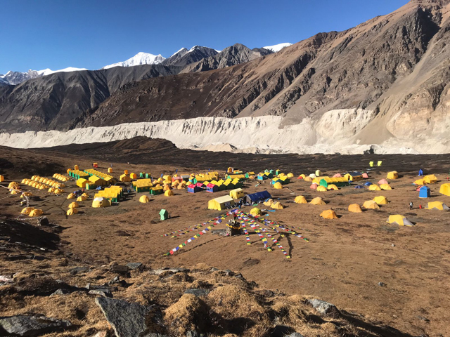Himlung Himal Base Camp