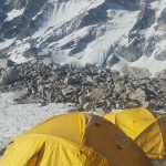Larkya Peak Base Camp.